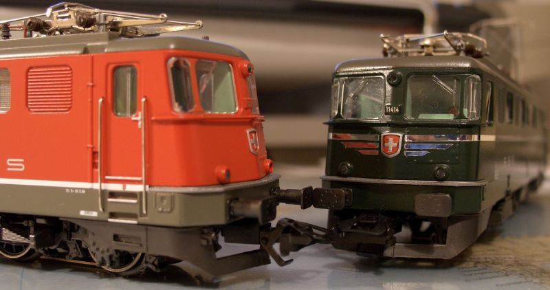 Ae 66 mit neuen Fenstern