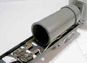 Märklin US-F7 Montage Decoder+Soundmodul - Ansicht: Decoder-Rückseite 26600 snd det1k